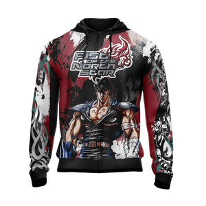 Fist of the North Star - Kenshiro New Style Unisex Zip Up Hoodie