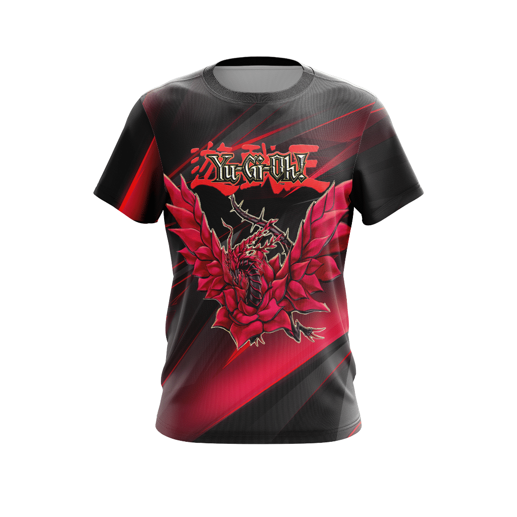 Black Rose Dragon - Yu-Gi-Oh Unisex 3D T-shirt