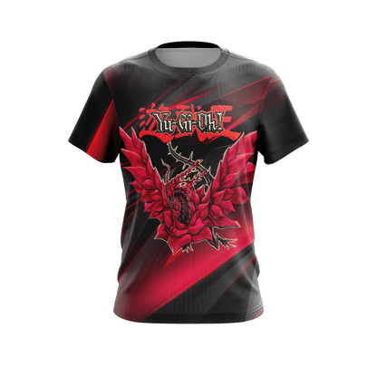 Black Rose Dragon - Yu-Gi-Oh Unisex 3D T-shirt