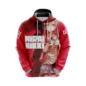 Future Diary - Mirai Nikki New Version Unisex 3D Hoodie