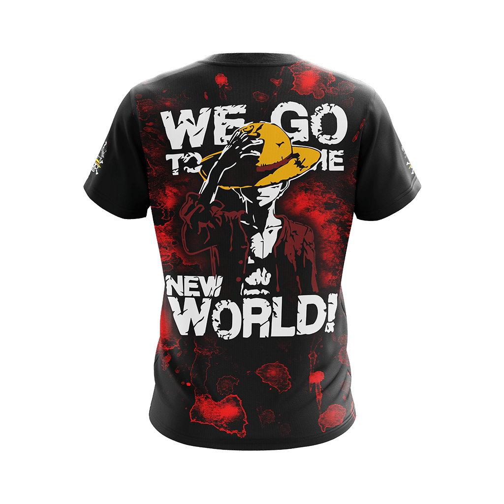 Monkey D. Luffy - I'm Gonna Be The King Of The Pirates Unisex 3D T-shirt