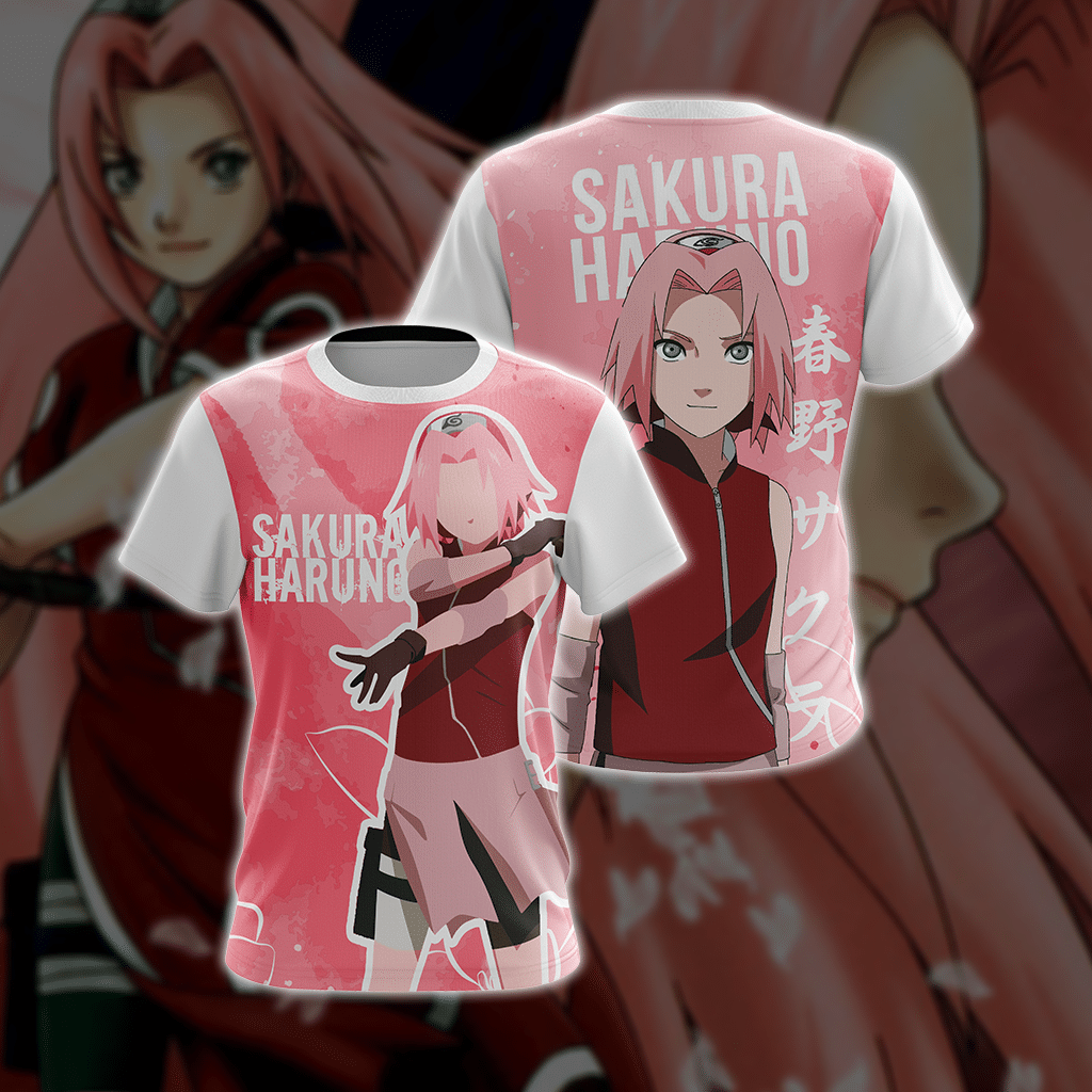 Naruto - Sakura Haruno Unisex 3D T-shirt T-shirt