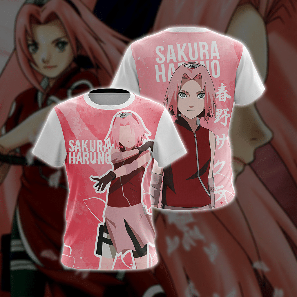 Naruto - Sakura Haruno Unisex 3D T-shirt