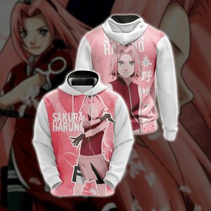 Naruto - Sakura Haruno Unisex 3D Hoodie