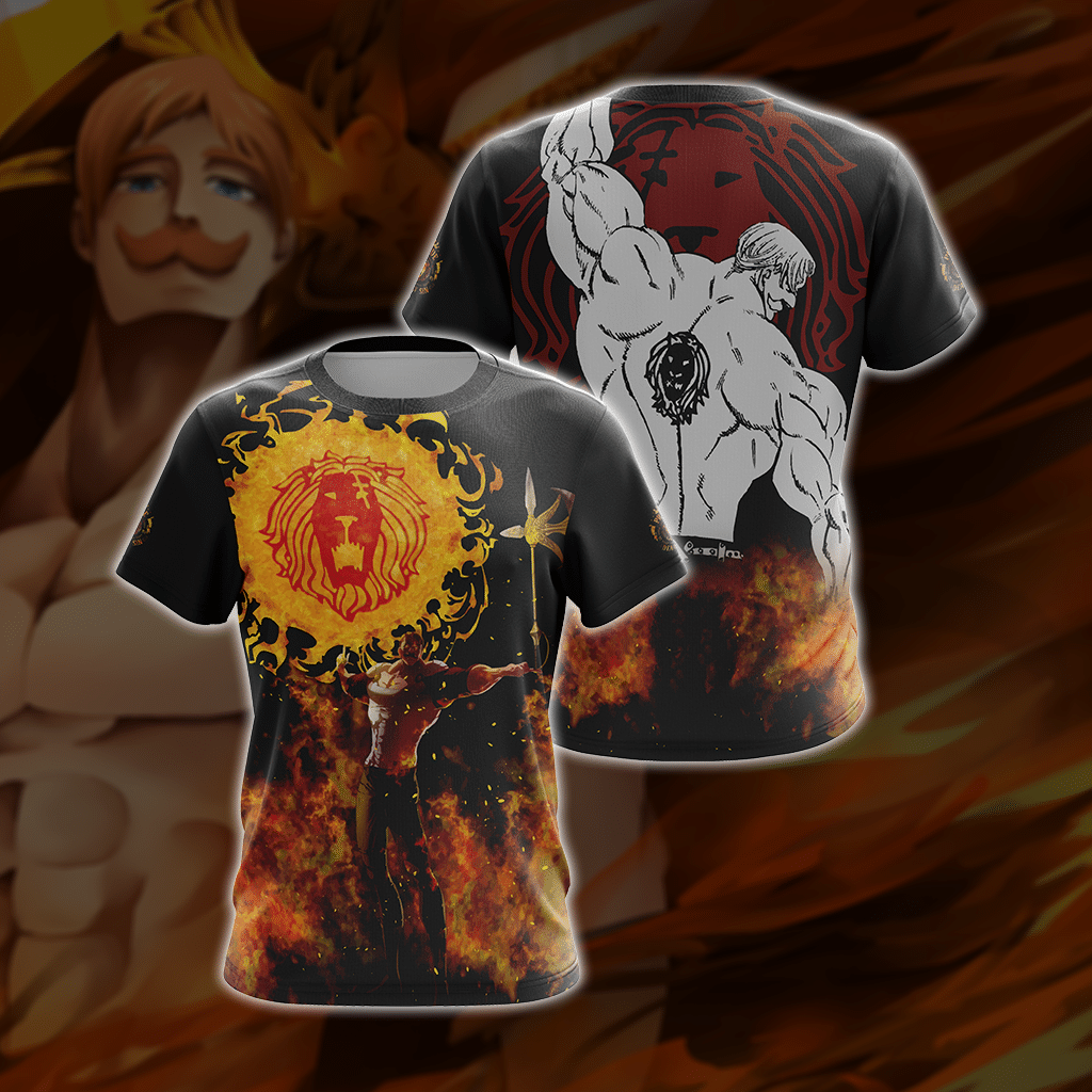 The Seven Deadly - Sins Escanor New Style 3D T-shirt T-shirt