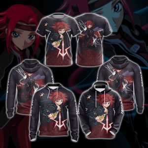 Code Geass - Kallen Unisex 3D Hoodie