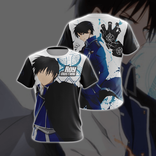 Fullmetal Alchemist - Roy Mustang New Style Unisex 3D T-shirt T-shirt