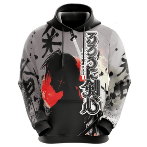 Rurouni Kenshin New  Look Unisex 3D Hoodie