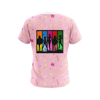 Sailor Moon - Characters New Look 3D T-shirt