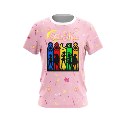 Sailor Moon - Characters New Look 3D T-shirt