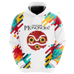 Princess Mononoke New Version Unisex 3D Hoodie