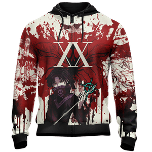 Hunter x Hunter - Feitan Unisex Zip Up Hoodie