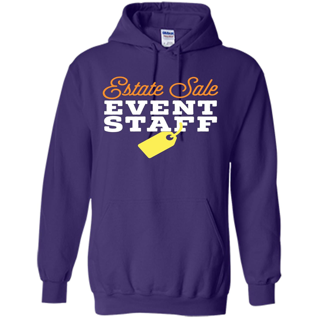 Estate Sale Event Staff T-shirt Purple