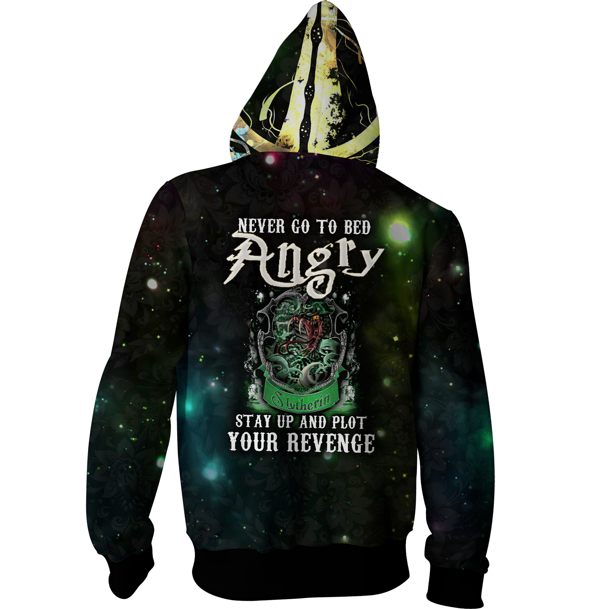Slytherin Harry Potter - Never Go To Bed Angry Stay Up And Plot Your Revenge