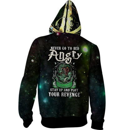 Slytherin Harry Potter - Never Go To Bed Angry Stay Up And Plot Your Revenge