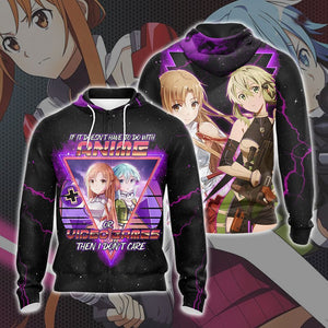 If it doesn't have to to with anime or video games then I don't care All Over Print T-shirt Zip Hoodie Pullover Hoodie
