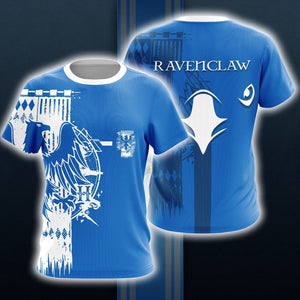 Quidditch Harry Potter Hogwarts House Ravenclaw Unisex 3D T-shirt Zip Hoodie Pullover Hoodie