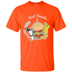 Burger Lover T-shirt Best Friends Delicious