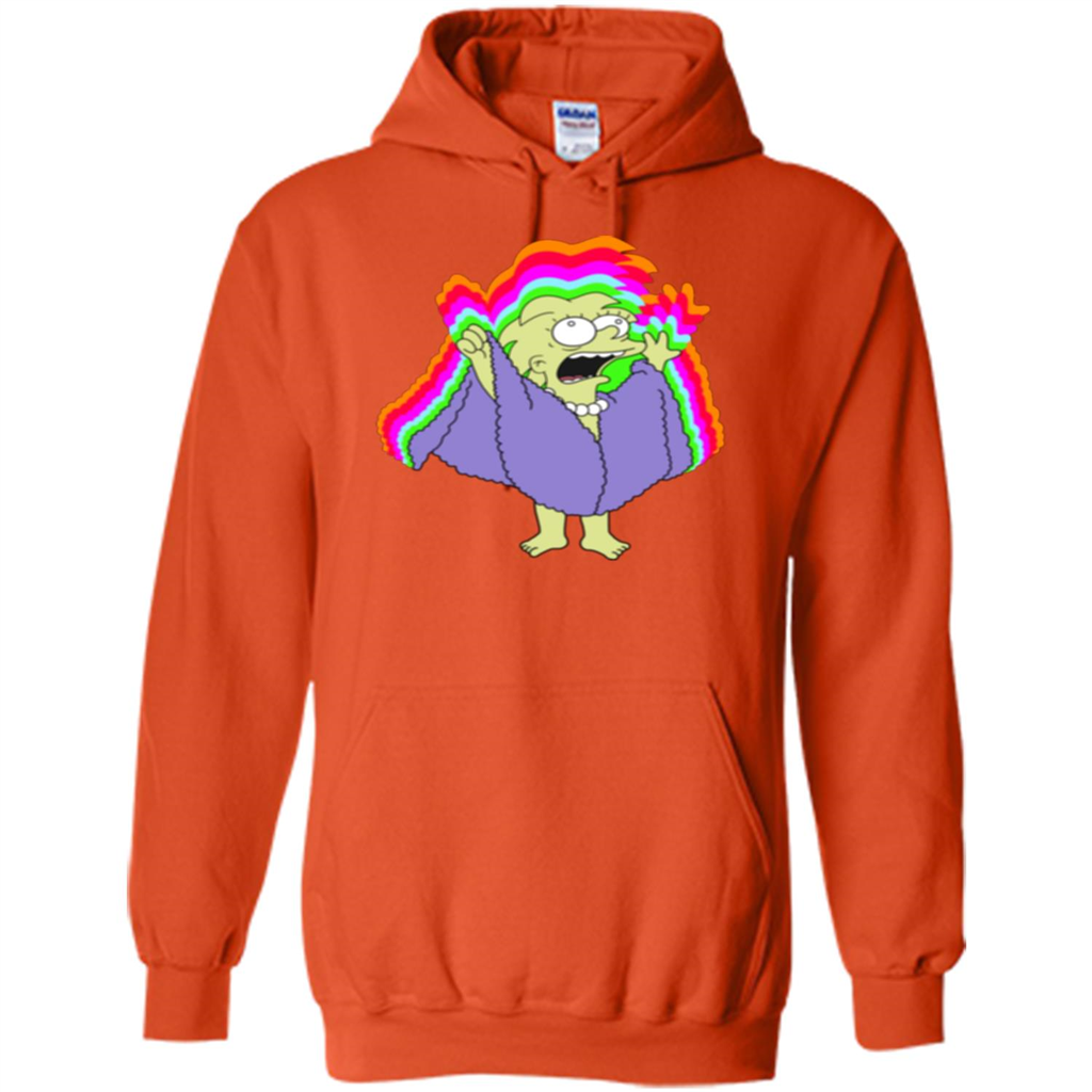 Lizard Queen T-shirt Orange