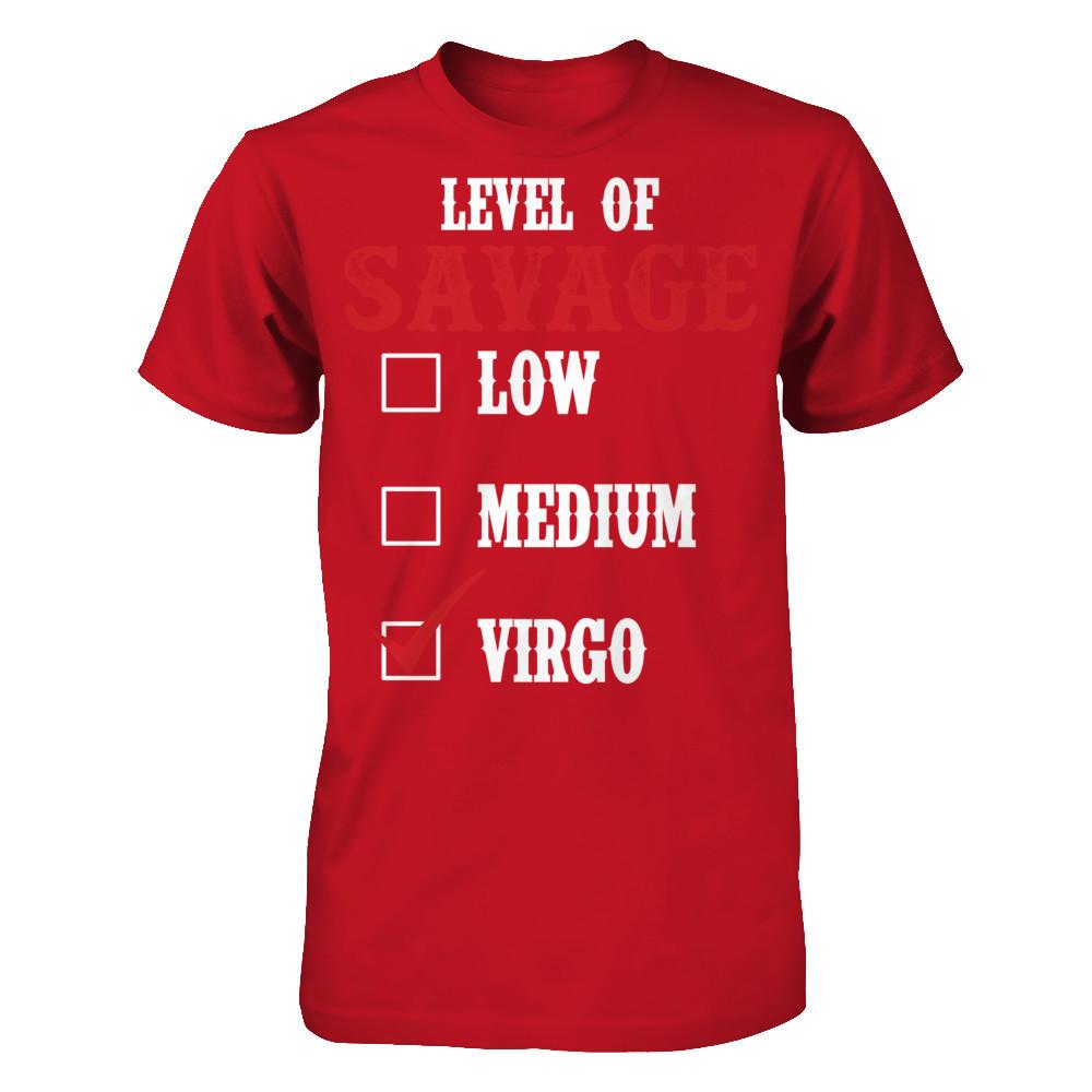Vigro - Level Of Savage Gildan - Short Sleeve Tee Red