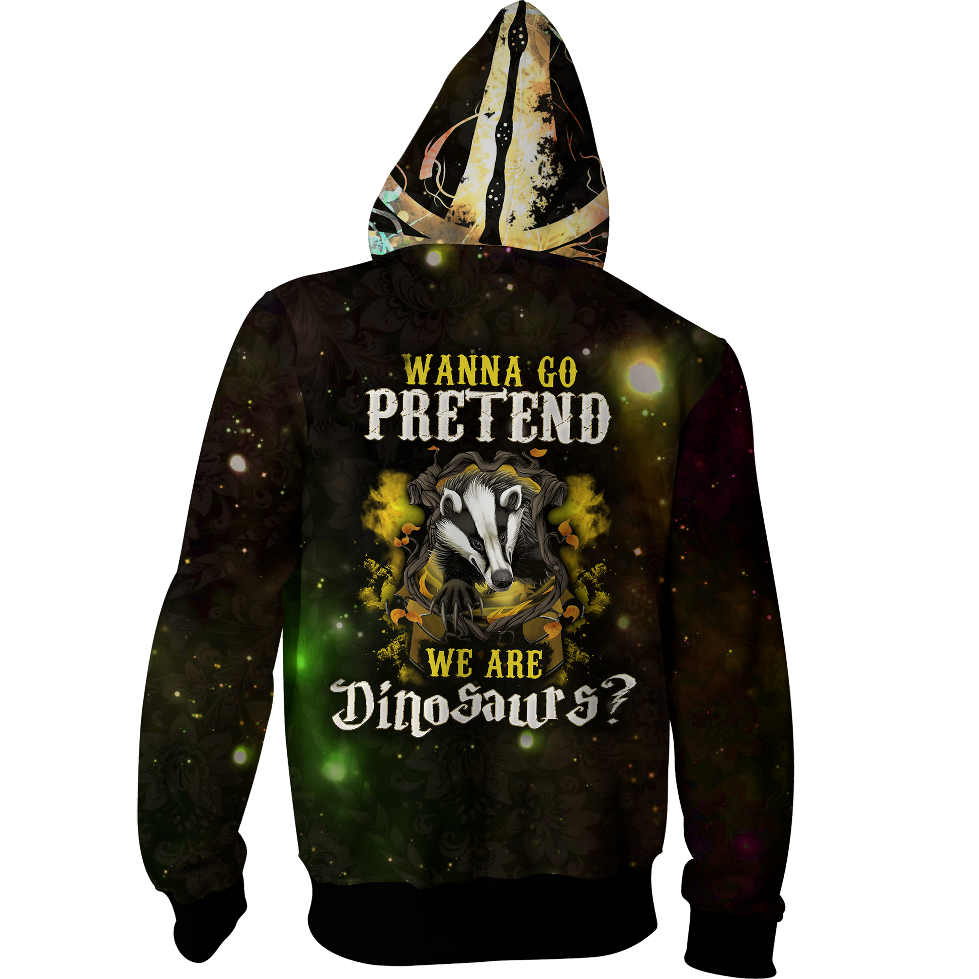 Hufflepuff Harry Potter - Wanna Go Pretend We Are Dinosaurs?