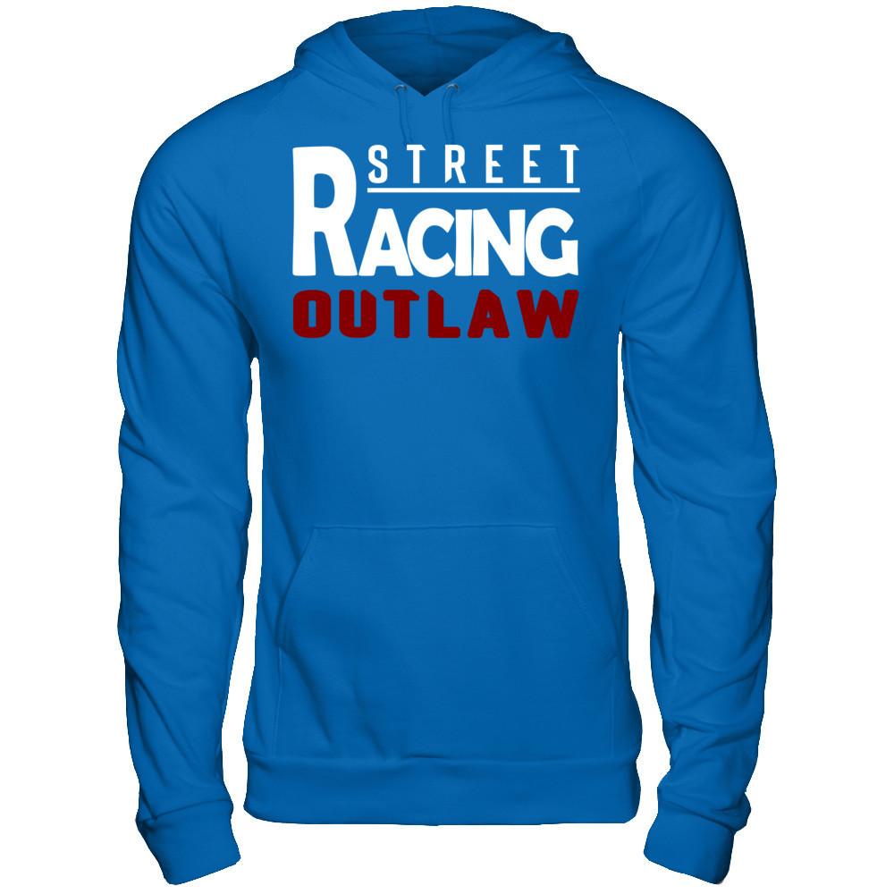 Street Racing Outlaw Gildan - Pullover Hoodie Royal