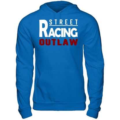 Street Racing Outlaw Gildan - Pullover Hoodie Royal