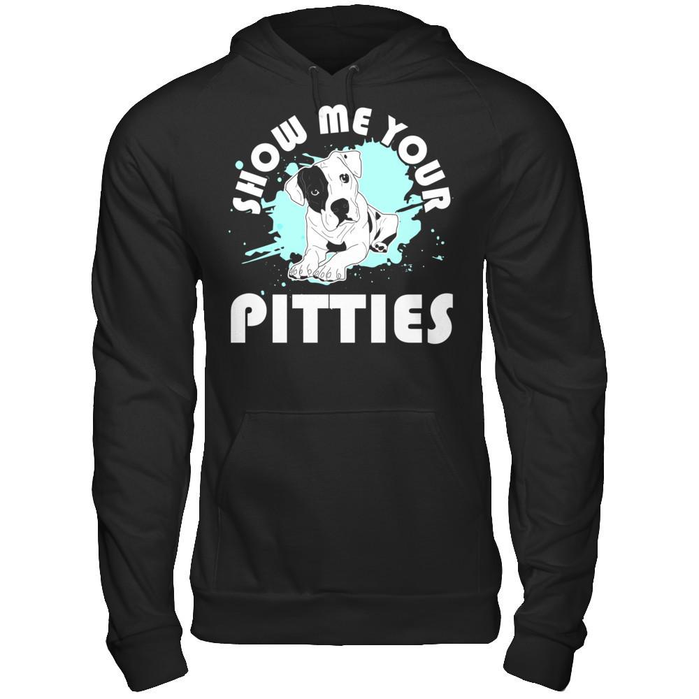 Show Me Your Pitties T-shirt Gildan - Pullover Hoodie Black