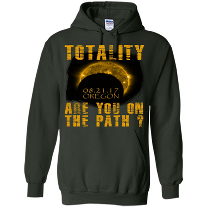 Oregon Totality Are You On The Path August 21 2017 Forest Green