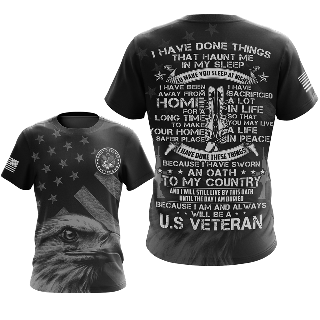 Because I Am And Always Will Be US Veteran T-shirt Zip Hoodie Pullover Hoodie
