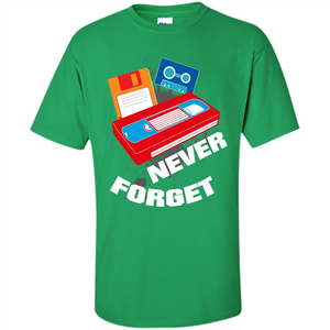 Floppy Disk Vhs 90s 80s T-shirt Never Forget