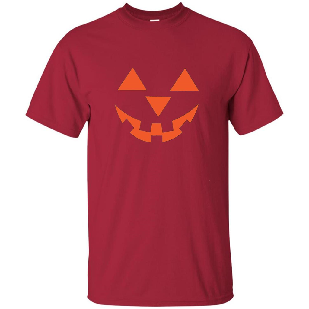 Pumpkin Head Jack O' Lantern Smiling Face Halloween T-shirt