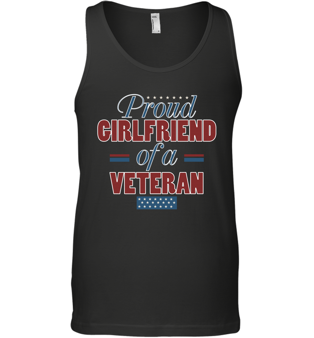 Proud Girlfriend Of A Veteran Shirt Tank Top