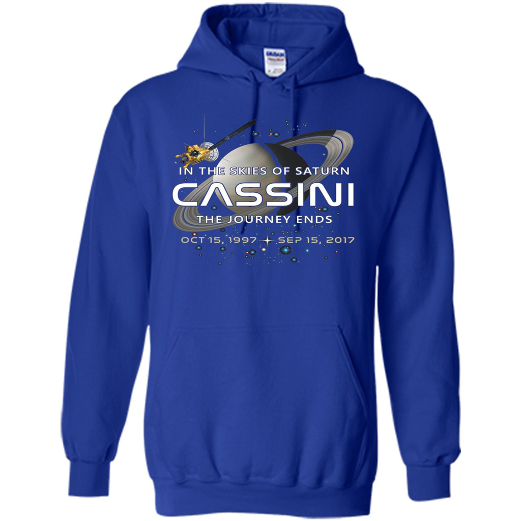 Cassini Spacecraft End Of Mission At Saturn T-Shirt Royal
