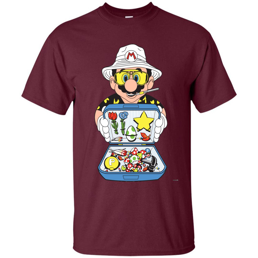 Koopa Country T-shirt Maroon