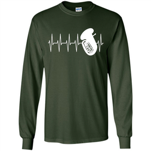 Heartbeat Tube Sousaphone T-shirt