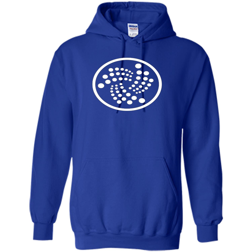 Iota T-Shirt - MIOTA Cryptocurrency Blockchain Token T-shirt Royal