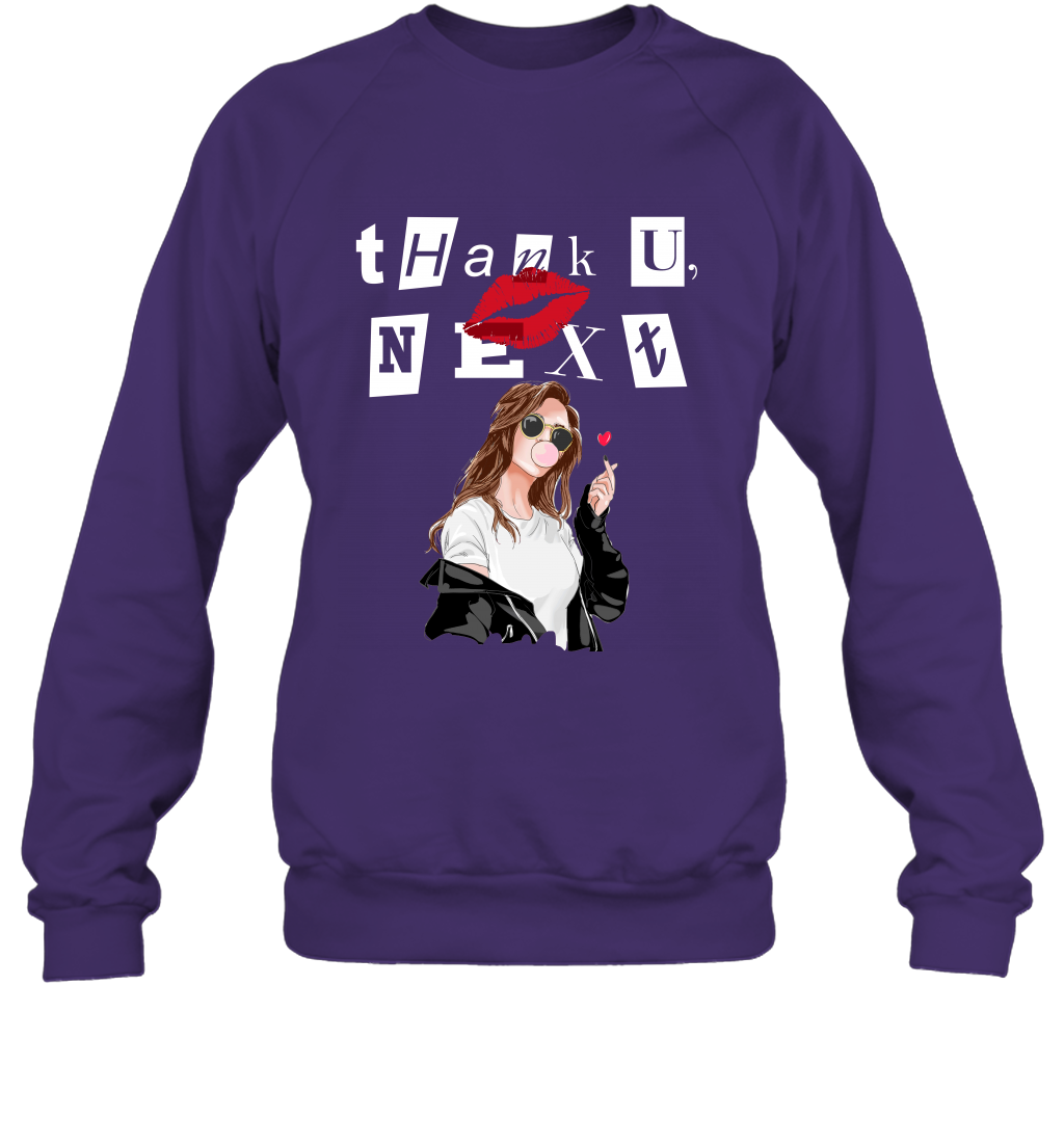 Thank You Next Girls Shirt Sweatshirt Sweatshirt Purple