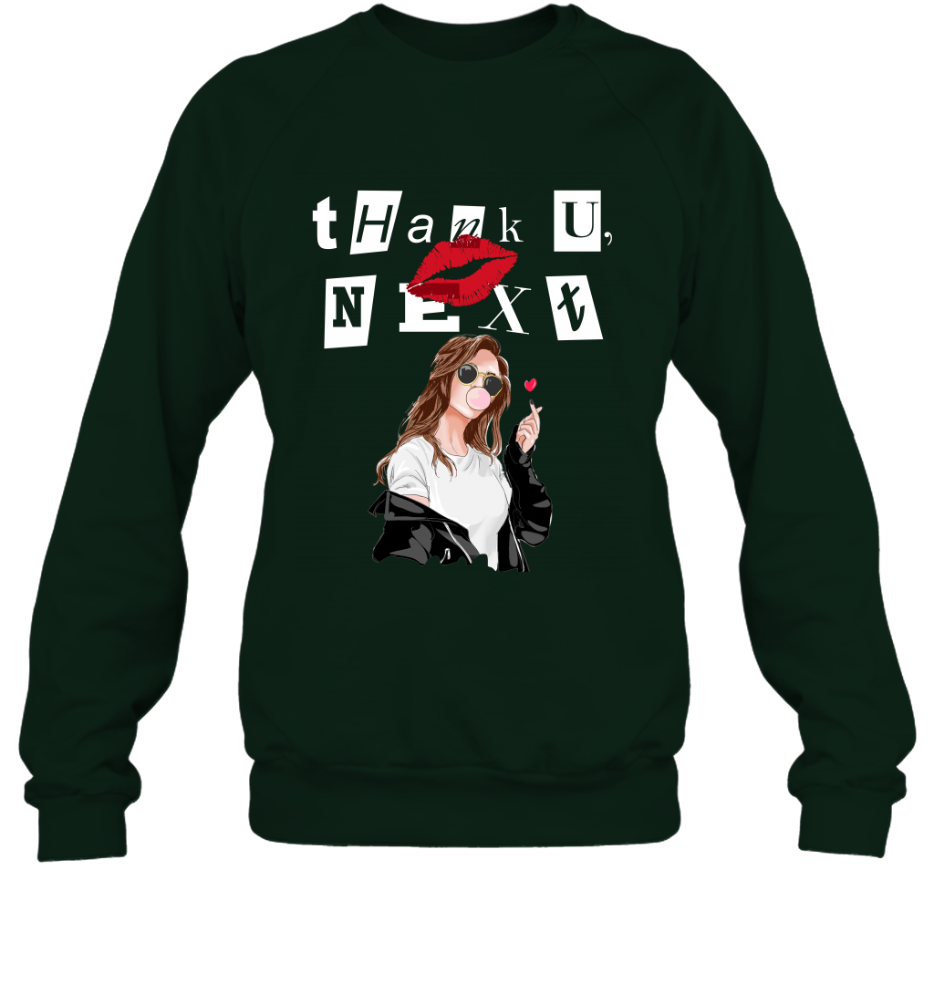 Thank You Next Girls Shirt Sweatshirt Sweatshirt Forest