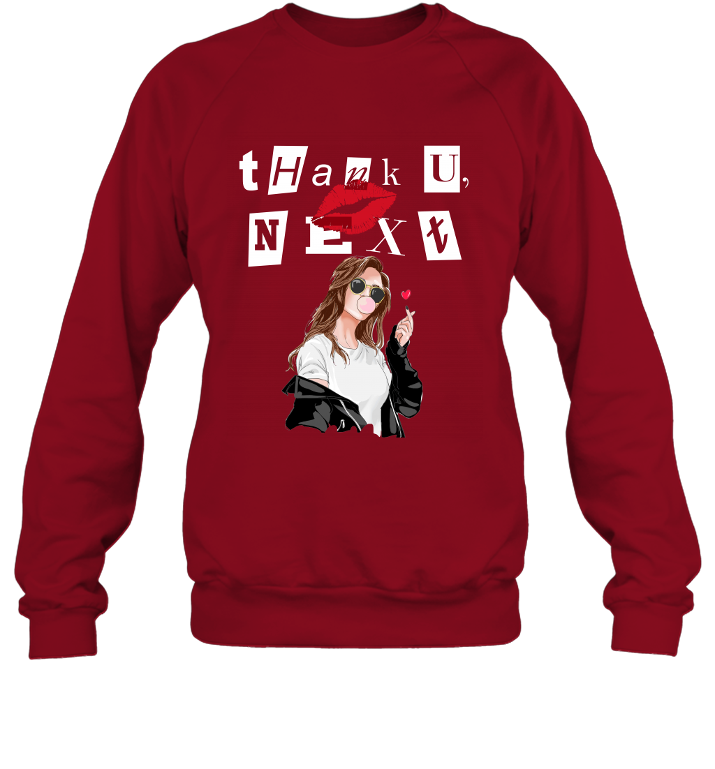 Thank You Next Girls Shirt Sweatshirt Sweatshirt Cardinal Red