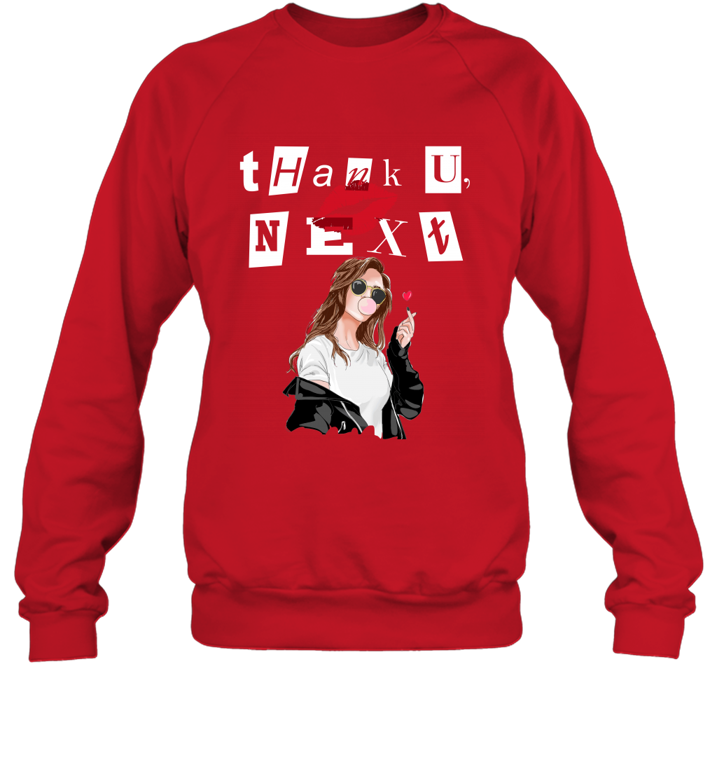 Thank You Next Girls Shirt Sweatshirt Sweatshirt Red