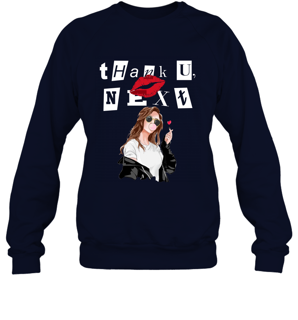 Thank You Next Girls Shirt Sweatshirt Sweatshirt Navy