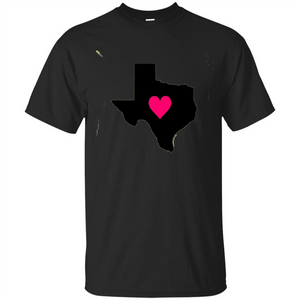 Texas - My Heart Is In Texas T-shirt