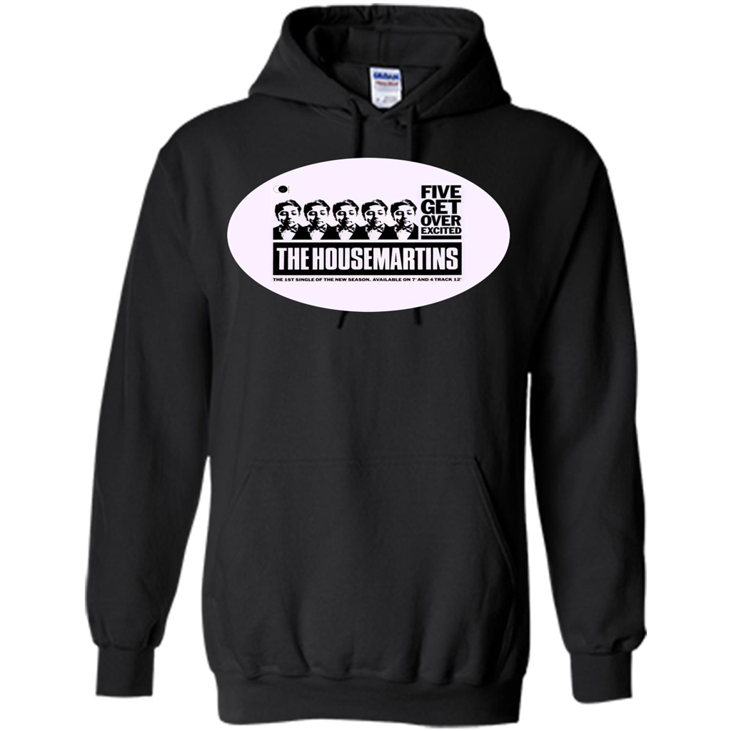 Music T-Shirt Five Get Over Excited Black