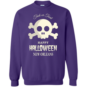 Halloween Trick or Treat Happy Halloween New Orleans T-shirt