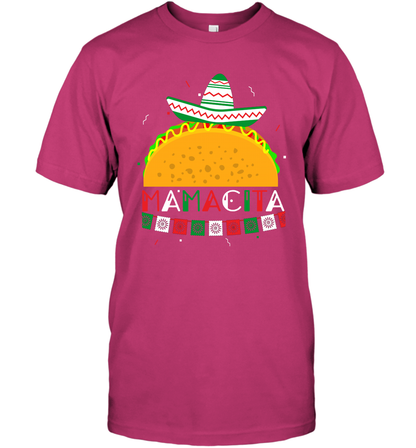 Mamacita Taco Tacos Mexican Cactus Cinco De Mayo Shirt T-Shirt T-Shirt Heliconia