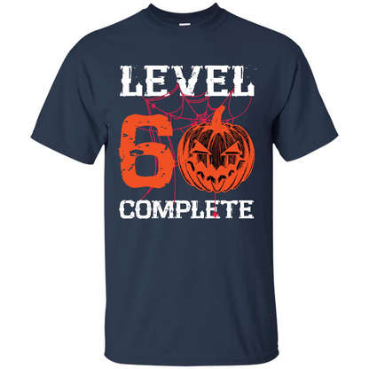 Halloween T-shirt Level 60 Complete Navy