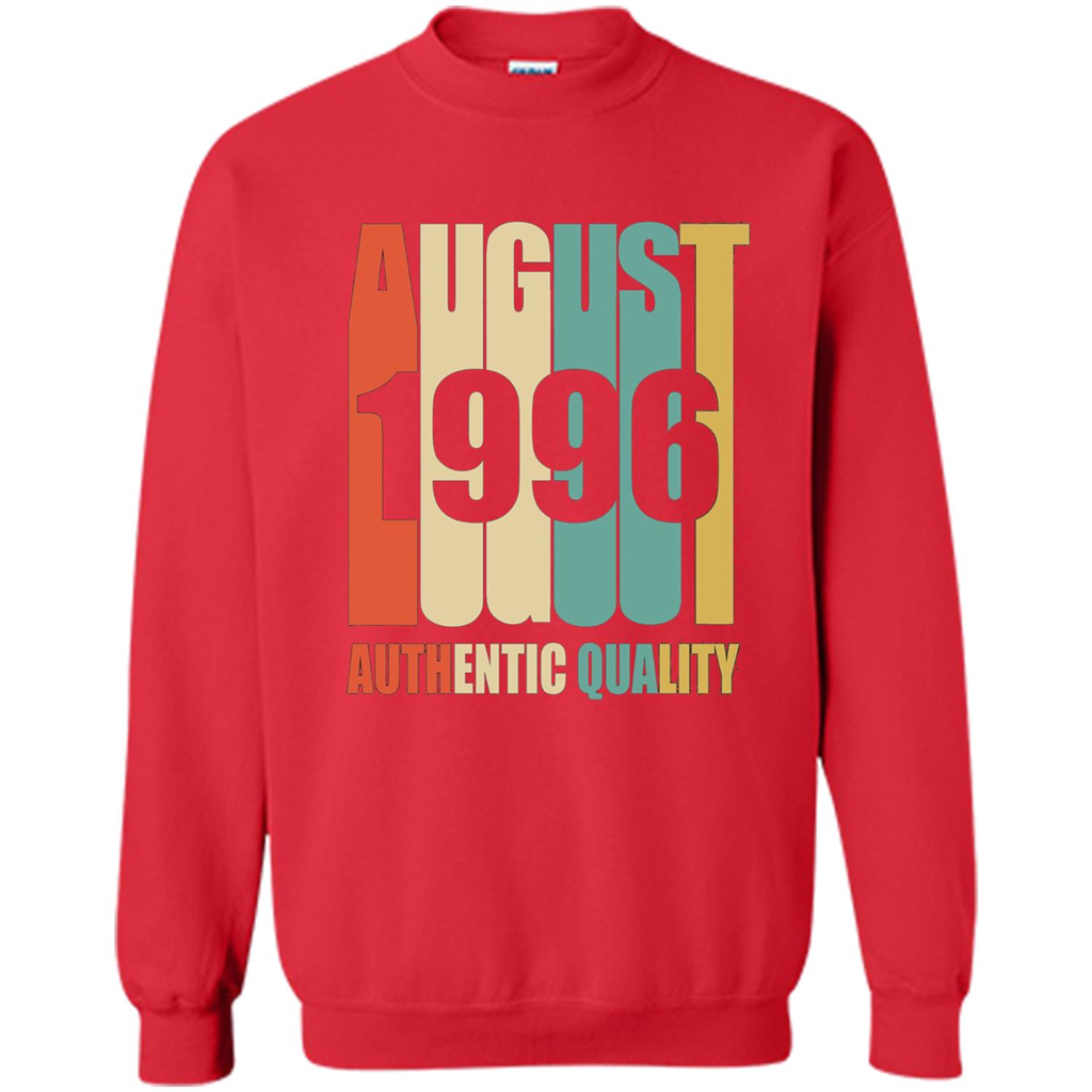 August 1996 Authentic Quality T-shirt Red