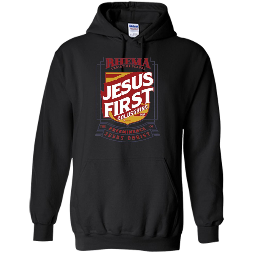 Jesus First T-shirt Jesus Christ Black