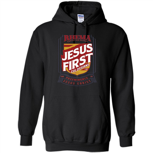 Jesus First T-shirt Jesus Christ Black